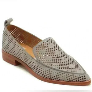 Dolce Vita Gray Perforated Loafers